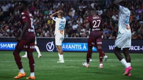 L'OM tenu en échec à Metz, le 18 août 2023.