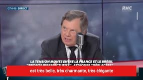 Attaques, insultes entre Bolsonaro et Macron: "Ça va s'arranger, on va tourner la page", assure l'ambassadeur du Brésil