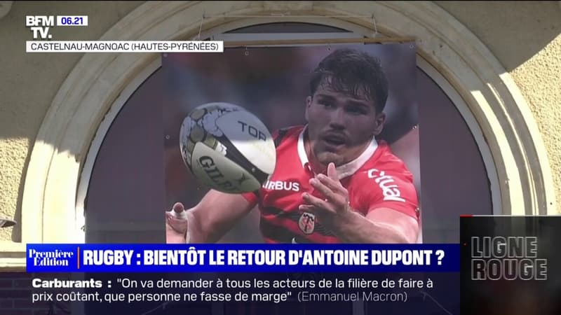 Antoine Dupont: l'espoir des habitants de son village natal de le voir rejouer avant la fin du Mondial de rugby
