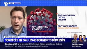 306 décès en 24 heures, les 40 000 morts dépassés - 08/11