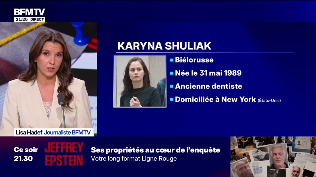Qui est Karyna Shuliak, la dernière compagne de Jeffrey Epstein ? Kép