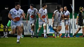 Les joueurs de Bourg-en-Bresse évoluent en Pro D2 lors de la saison 2021-2022.