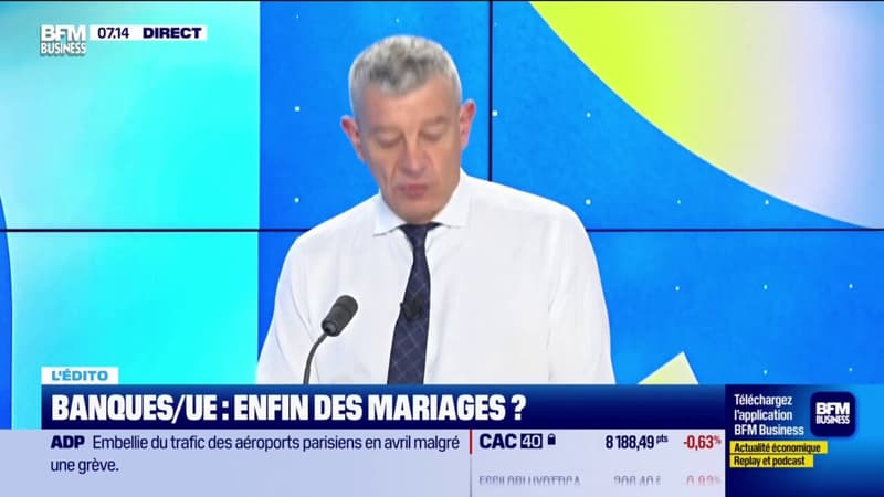 Banques/UE: Enfin des mariages?