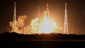 La fusée non habitée Artémis 1 décolle de la rampe de lancement 39B du Centre spatial Kennedy de la NASA à Cap Canaveral, en Floride, le 16 novembre 2022. (Photo d'illustration)