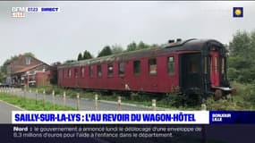 Sailly-sur-la-Lys: le wagon-hôtel de la Gare des années folles part pour son dernier voyage en Bretagne