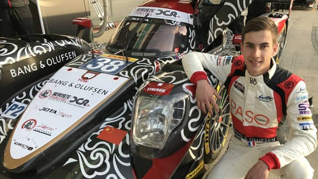 A 19 ans seulement, Thomas Laurent se lance dans l'aventure des 24 Heures du Mans.