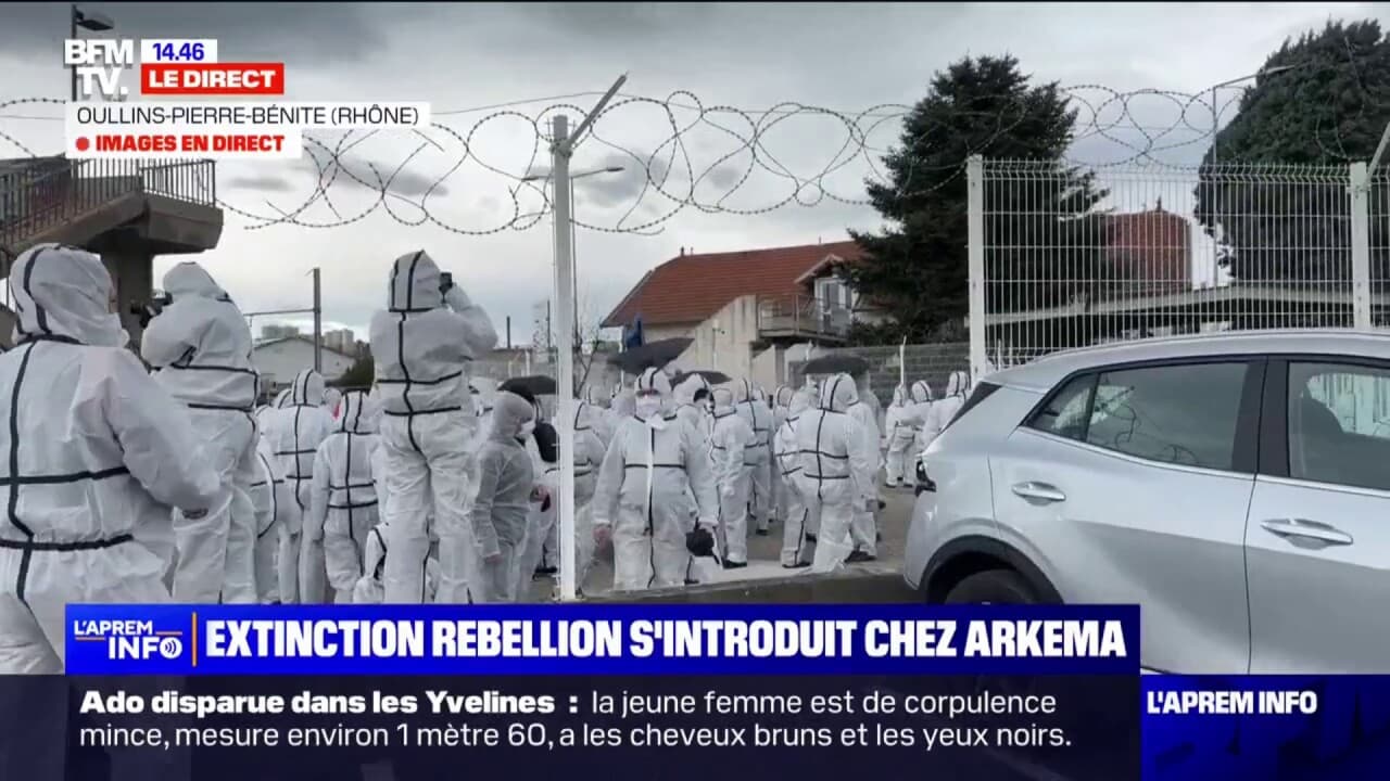 Des Militants D'Extinction Rebellion S'introduisent Sur Un Site D ...