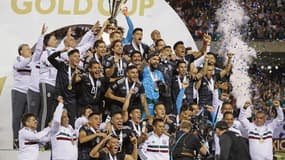 La joie des Mexicains après leur titre en Gold Cup