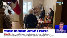 Essonne: les seniors vaccinés à domicile
