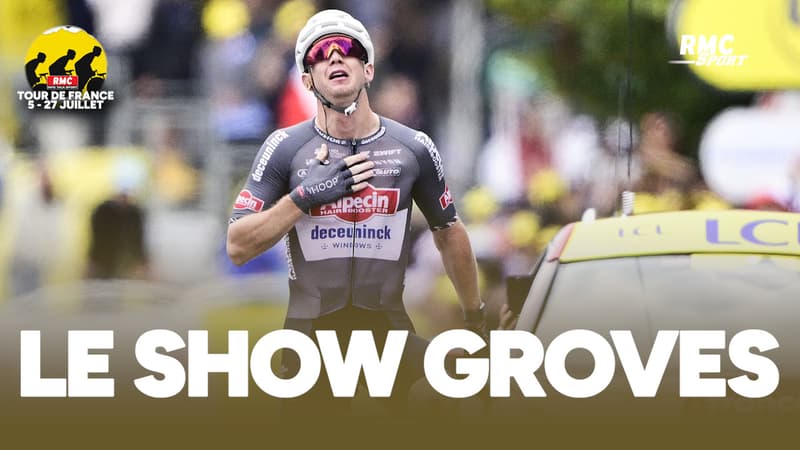 Tour de France (E20) : Groves s'impose en solo, belle 5e place pour Romain GrÃ©goire