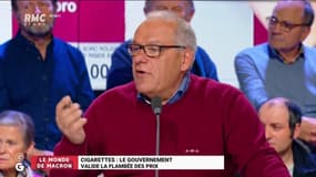 Augmentation du prix des cigarettes : "L'augmentation de la taxe sur les abris de jardin est passé inaperçu, elle a pris 3% ! Ça me choque plus que sur le paquet de cigarettes !" Johnny Blanc 