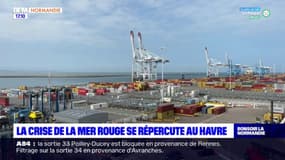 La crise de la Mer rouge se répercute au Havre