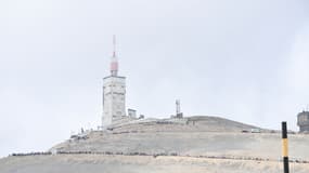 Le Mont Ventoux, le 7 juillet 2021 lors du passage du Tour de France