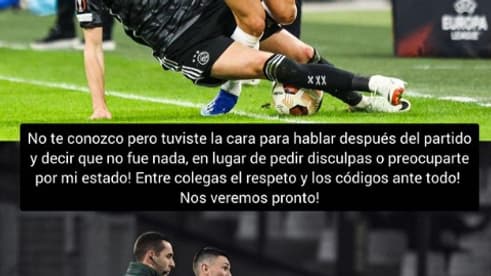 OM-Ajax: la réponse de Correa à Berghuis, qui remettait en cause son carton rouge OM-Ajax: la réponse de Correa à Berghuis, qui remettait en cause son carton rouge