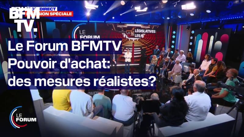 Le Forum BFMTV - Pouvoir d'achat: des mesures réalistes?