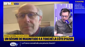 Séisme Côte d'Azur: "la secousse était assez importante" note Christophe Larroque, géologue