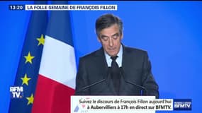 La folle semaine de François Fillon