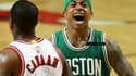 Le meneur des Celtics, Isaiah Thomas (12 points), a savouré la qualification de Boston après sa victoire contre les Bulls de Chicago (83-105).