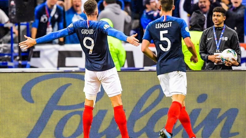 Olivier Giroud et Clément Lenglet