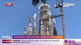 Surtourisme: Barcelone veut doubler sa taxe de séjour 