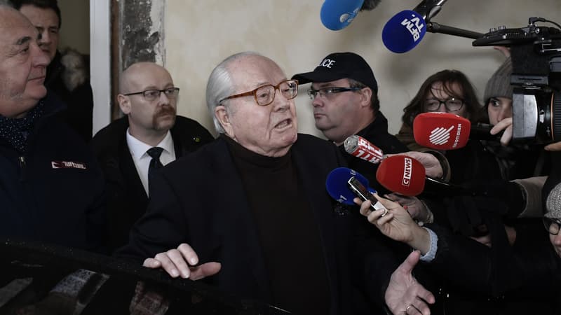 Jean-Marie Le Pen en décembre 2017.