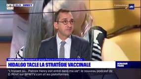 "Il faudrait aller plus vite": le président du groupe socialiste au Conseil de Paris fustige la campagne de vaccination