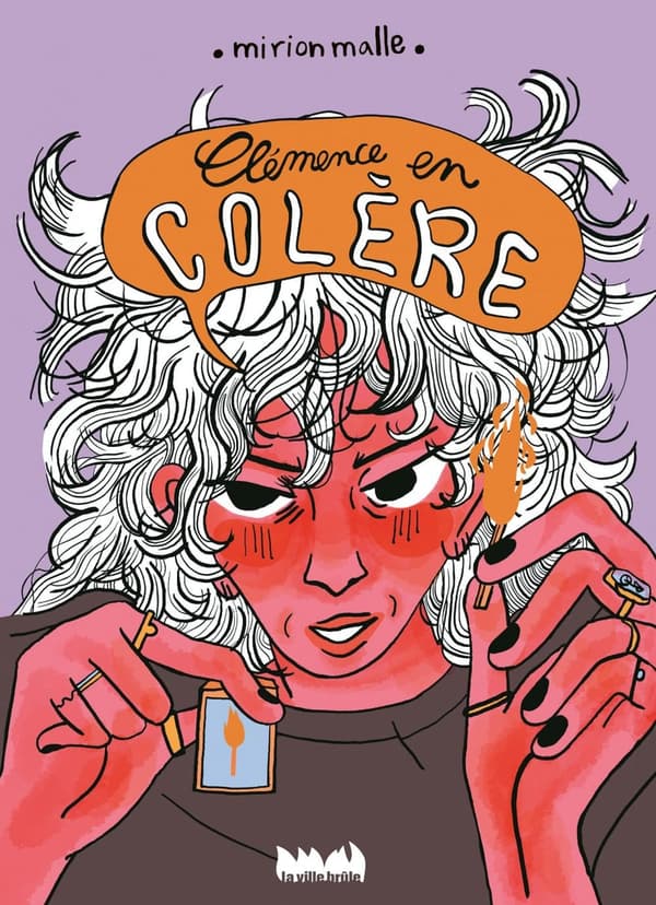 Cover of the comic “Clémence enanger” by Mirion Malle
