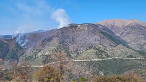 La vallée de la Roya est le théâtre de plusieurs incendies depuis le 5 mars, notamment dans des zones difficiles d'accès.