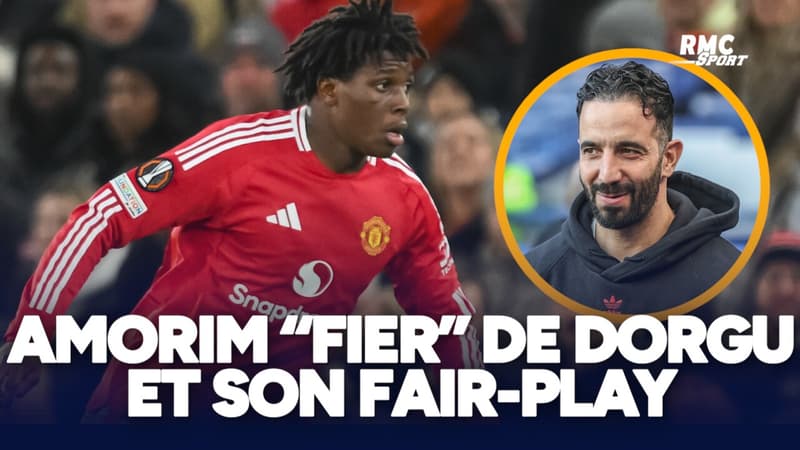 Manchester United : Dorgu fair-play après avoir refusé un penalty, Amorim "fier de lui"