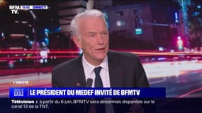 Taxer les retraités: "Pourquoi pas, temporairement, de manière ciblée", assure Patrick Martin (président du Medef)