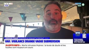 Vigilance orange vague submersion dans le Var: les restaurateurs s'organisent