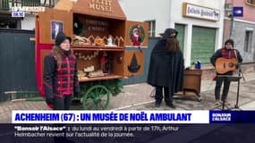 Bas-Rhin: un musée de Noël ambulant à Achenheim