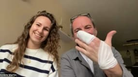 Christophe a du se rendre seul à l'hôpital de Mulhouse malgré une grave blessure aux doigts faute d'ambulance disponible. 