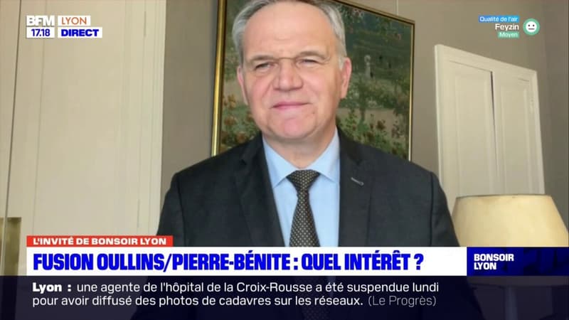 Fusion d'Oullins et Pierre-Bénite: l'ancien maire François-Noël Buffet "d'accord sur le principe"