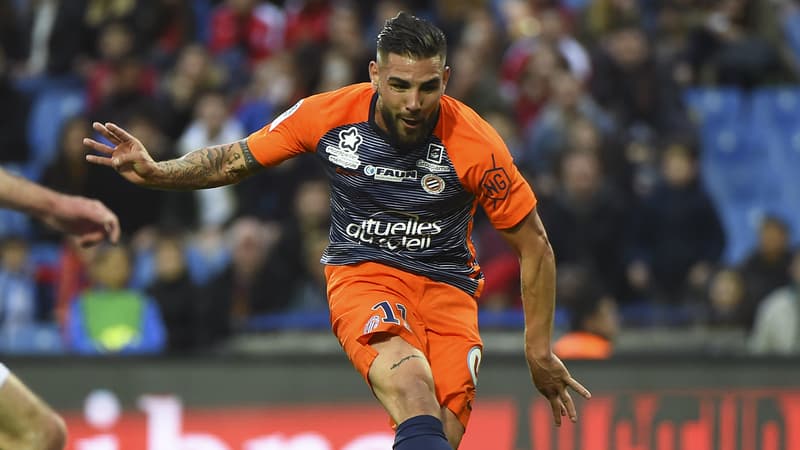 Andy Delort, le 3 avril 2019
