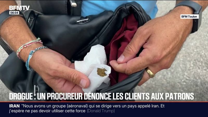 "Ce n'est pas une histoire de culpabilisation morale": le procureur de Toulon veut dénoncer les consommateurs de drogue à leurs employeurs