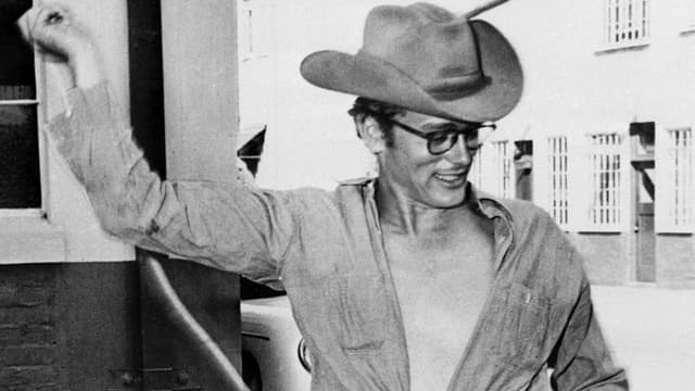 Photo non datée de l'acteur James Dean.