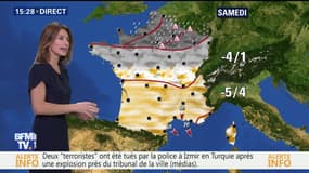 La météo pour ce vendredi 6 janvier 2017