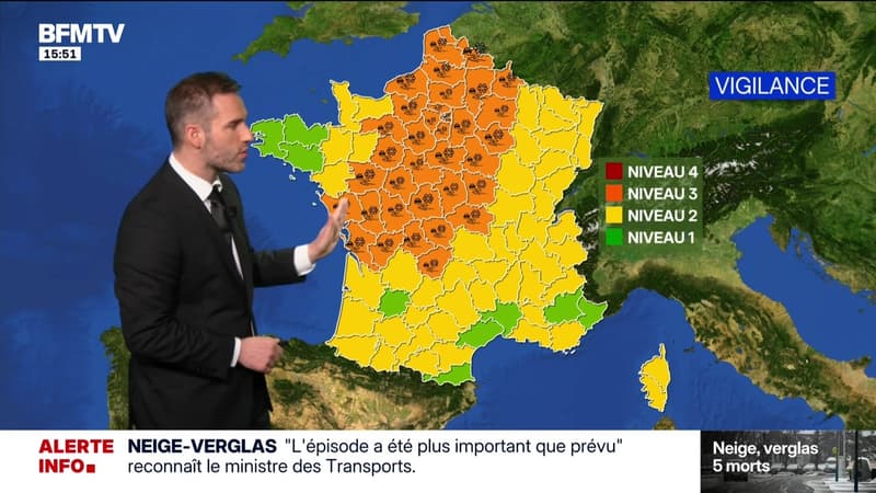 La météo pour ce mercredi 7 janvier 2026
