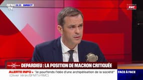 Olivier Véran, sur l'affaire Depardieu: "Les propos tenus par Gérard Depardieu dans ce reportage me choquent"