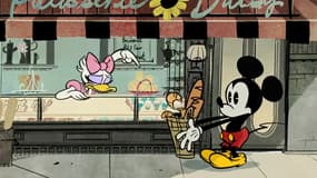 Ces nouveaux épisodes reprennent le graphisme des anciens Mickey.