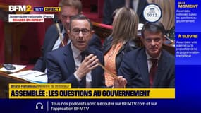 Le ministre de l'Intérieur Bruno Retailleau dit devenir "l'obsession du Rassemblement national"