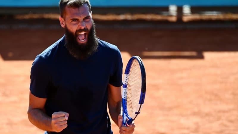 Masters 1000 de Madrid: Paire gagne enfin et célèbre avec les spectateurs