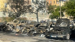 16 véhicules ont été entièrement détruits par les flammes à Ollioules
