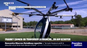 L'inventeur Franky Zapata va traverser la Manche dans un Air Scooter ce vendredi