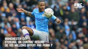 Manchester City: Sterling, un contrat record de 100 millions offert par Puma ?
