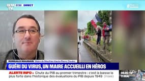 Guéri du coronavirus, ce maire a été accueilli en héros en rentrant à Mouthier-Haute-Pierre