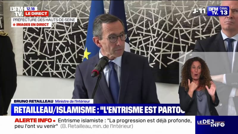 Entrisme islamiste: Bruno Retailleau souhaite 