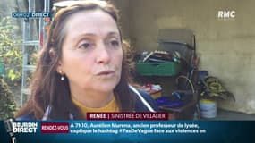 Inondations dans l'Aude: Renée pense que la "venue de Macron va faire bouger les choses" 