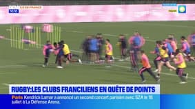 Rugby: les clubs franciliens en quête de points